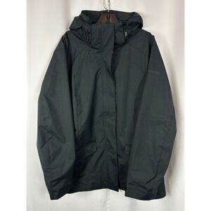 Columbia Interchange Grey Hooded Jacket Gorpcore Utility Outdoor Shell 2X